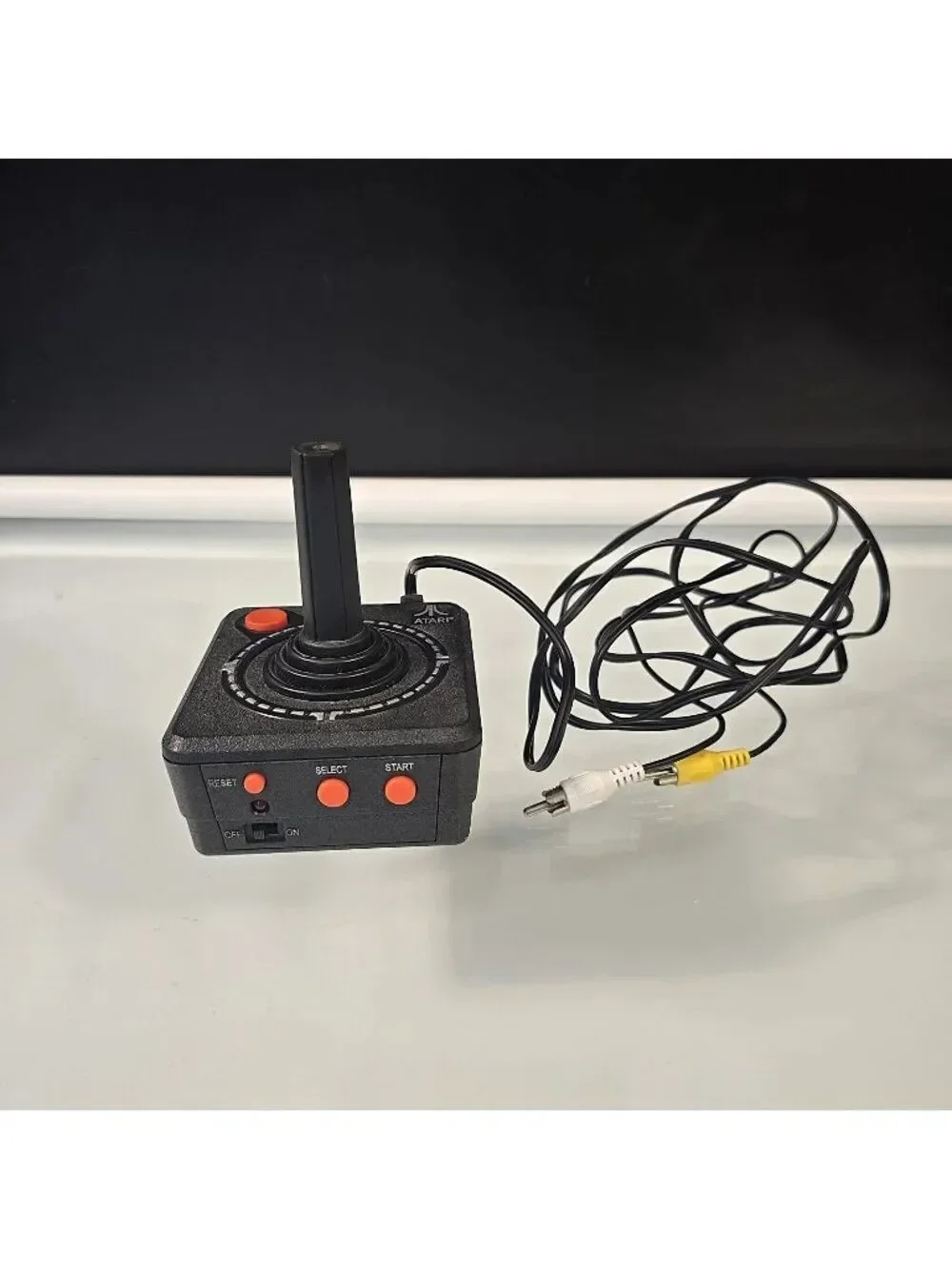 Vintage ATARI Joystick TV Games Plug & Play Jakks Pacific 2002 Untested As Is
